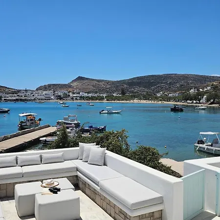 Сasa de vacaciones Milos Aquabliss Beachfront Pollonia