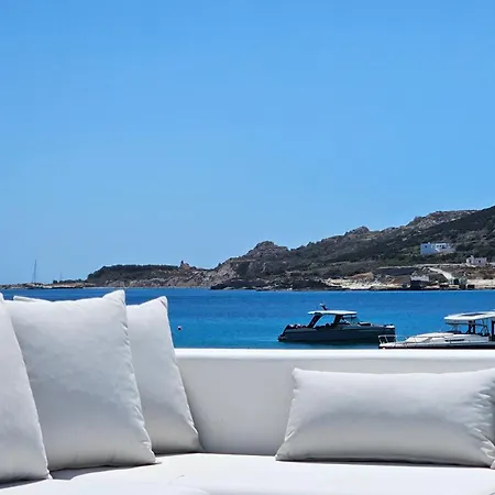 Сasa de vacaciones Milos Aquabliss Beachfront Pollonia