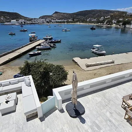 Milos Aquabliss Beachfront Ferienhaus Pollonia