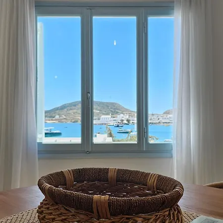 Milos Aquabliss Beachfront Ferienhaus Pollonia