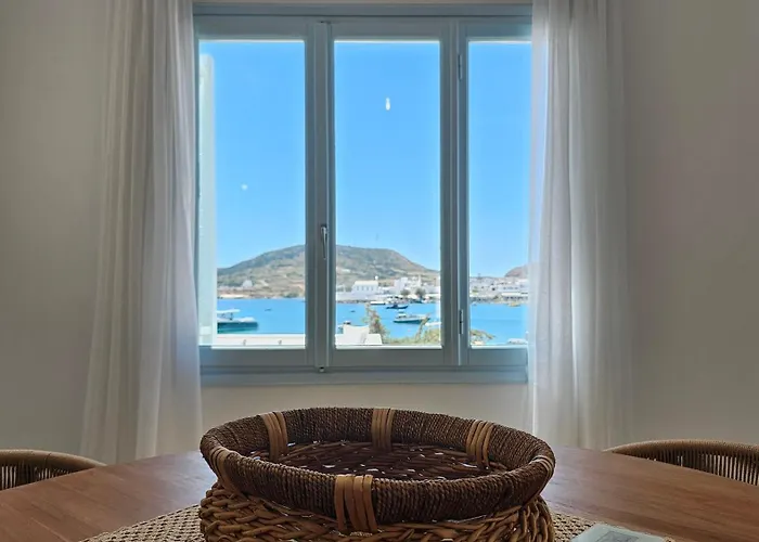 Milos Aquabliss Beachfront Semesterbostad Pollonia