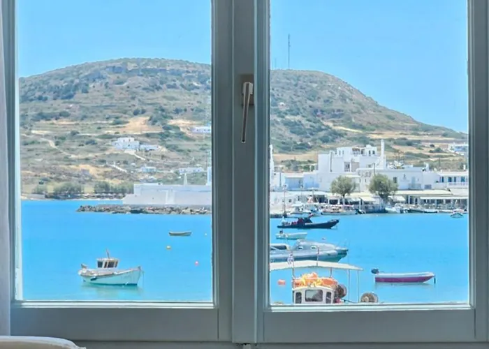 Milos Aquabliss Beachfront Semesterbostad Pollonia